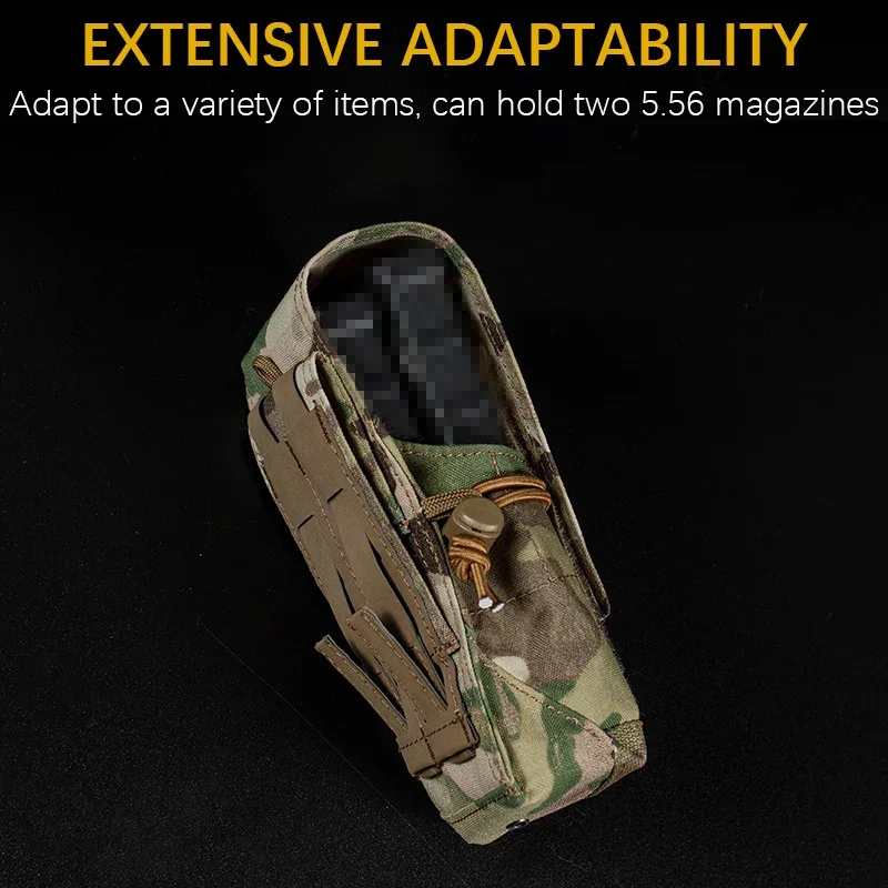 Bolsa táctica para accesorios M4 Airsoft 5,56 7,62, bolsa de munición para revistas, bolsa de Radio MOLLE, equipo de caza