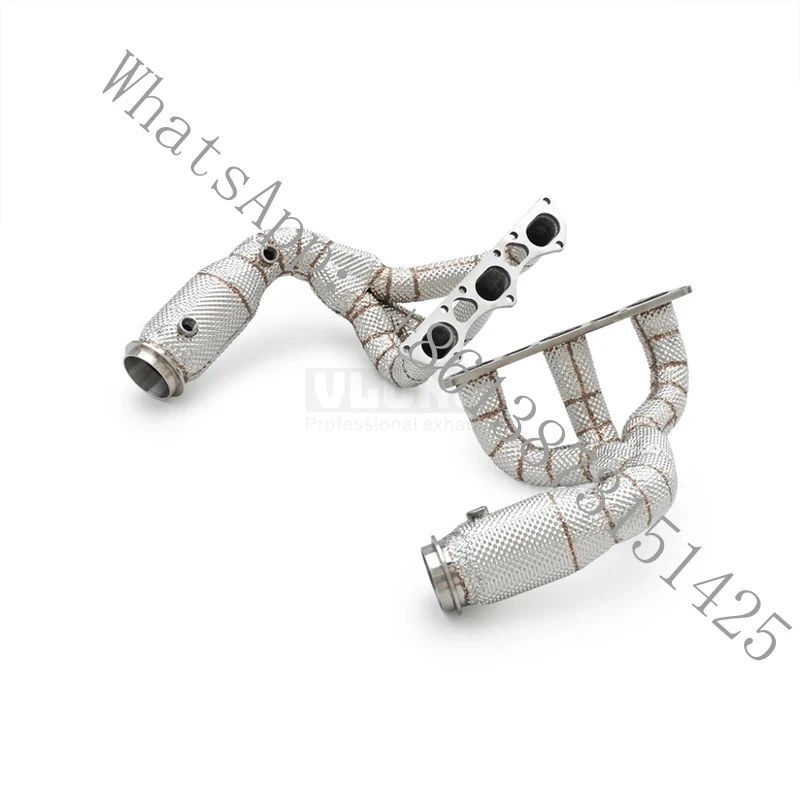 

Подходит для (991.1) 3.8 2013-2015, гоночный, высокопроизводительный выпускной коллектор из нержавеющей стали.