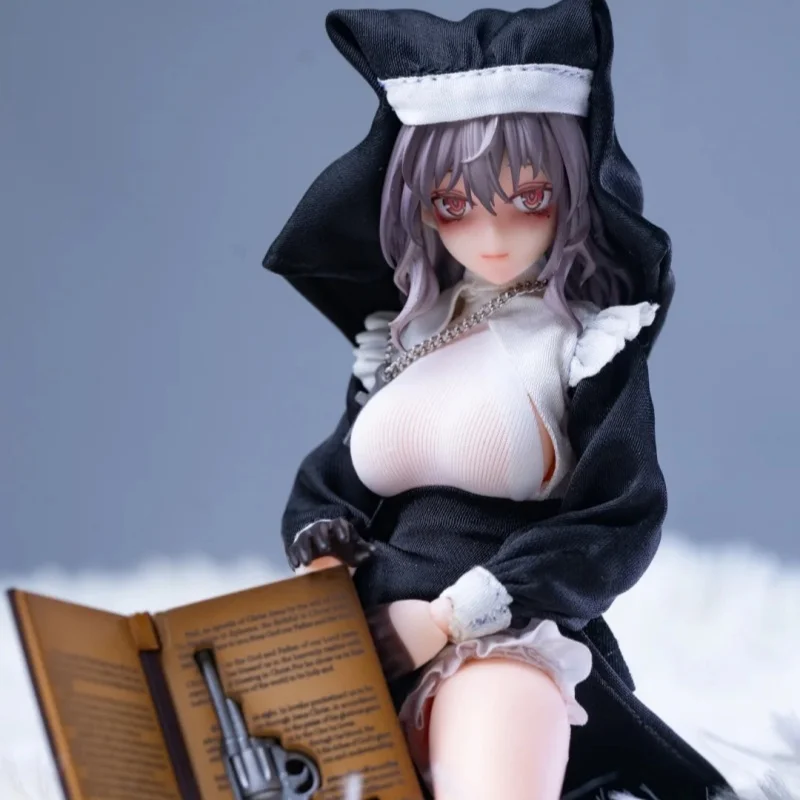 

В наличии оригинальная фигурка Hasuki Pocket Art Suc Cubus Nun Fuede Pa009 1/12 в масштабе солдата, Коллекционная модель, подарок на день рождения