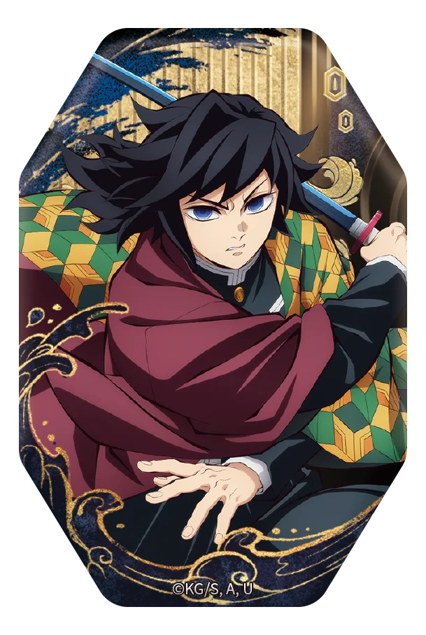 2026 New Arrival KAYOU Demon Slayer Series Wave 1 Gem Can Badge Authentic Anime Collectible Gift