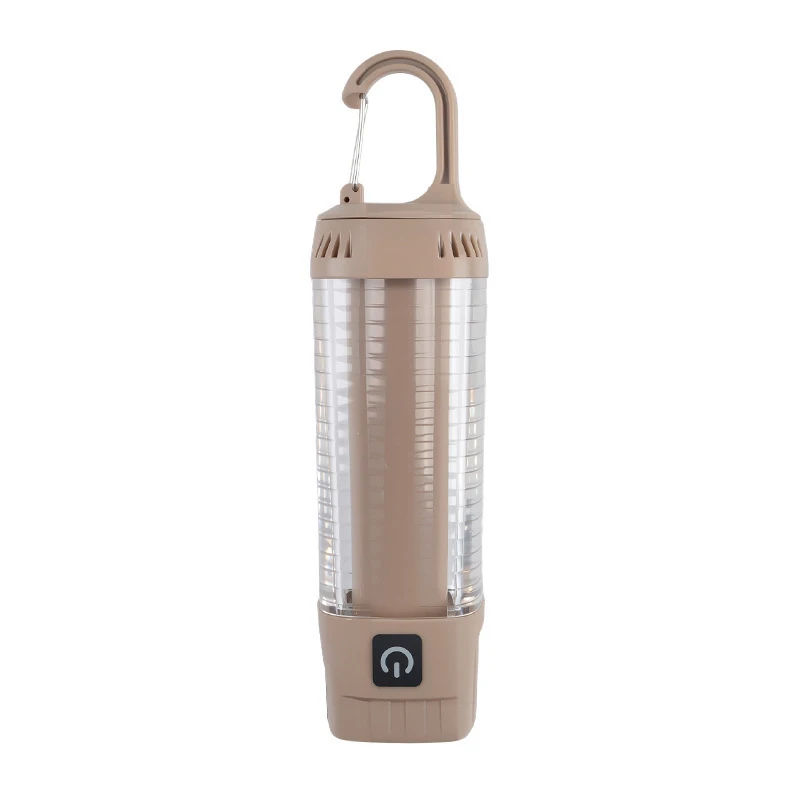 SJ-013 Dual Light Source Outdoor Camping Lantern USB Rechargeable Portable Hanging Tent Light Long Endurance Flashlight
