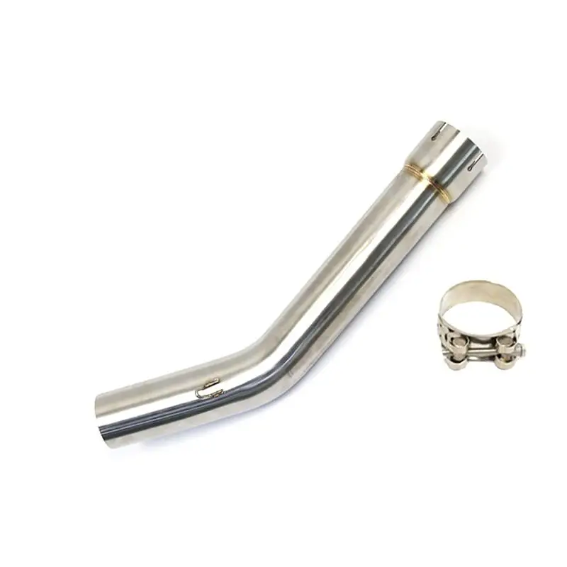For YAMAHA YZF R6 YZF-R6 1998 - 2005 Motorcycle Exhaust Escape Modified Middle link pipe Connecting 51mm Moto Muffler Tube view 3