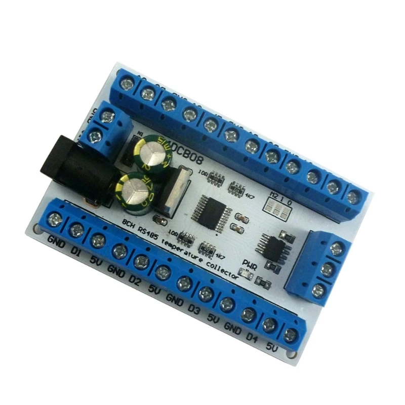 SZ DC6-24V Sensor Module 8 Channel R4DCB08 Board RS485 For PLC Temperature Acquisition RelayModule