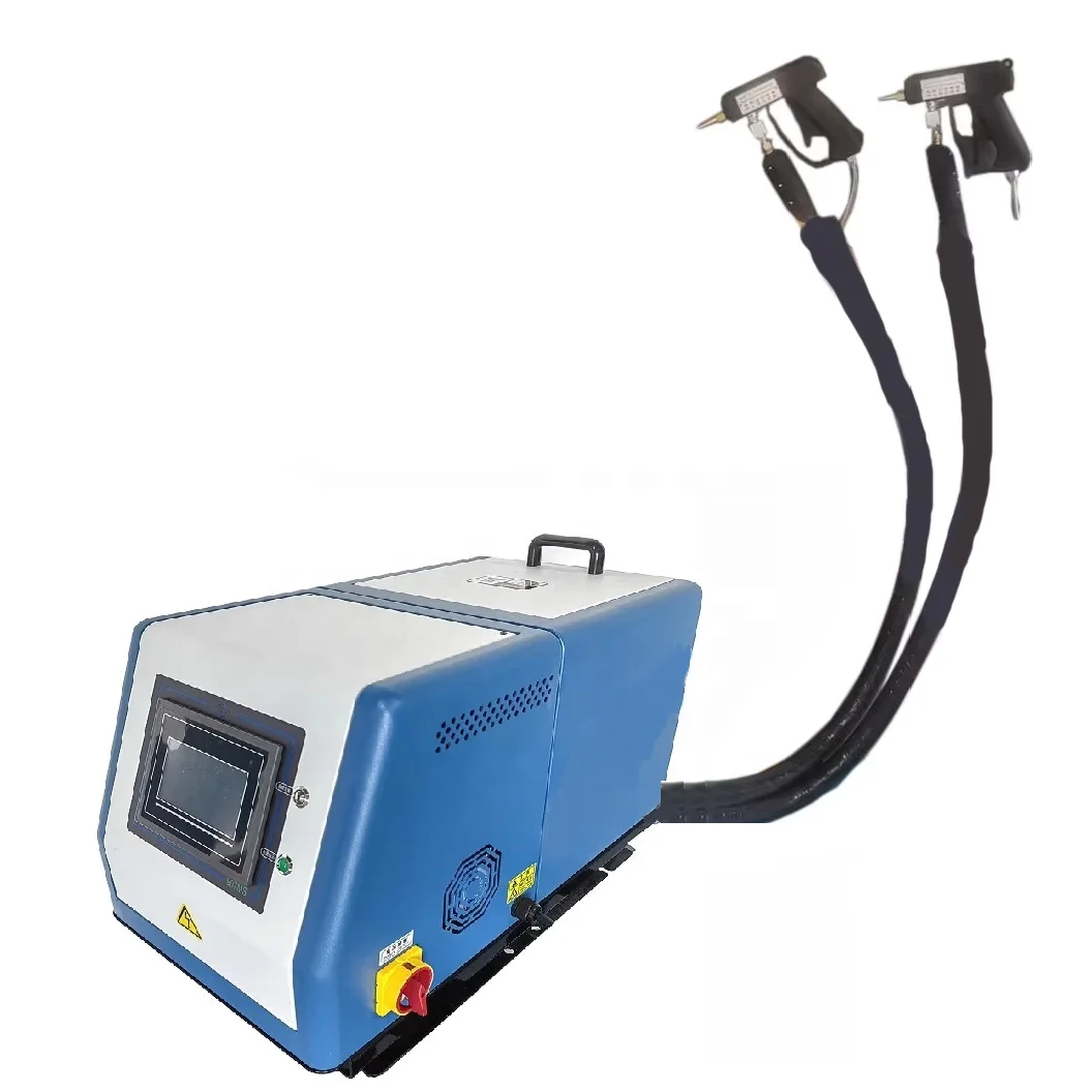 Pistola troqueladora con ranura de pegamento termofusible ajustable para carpintería