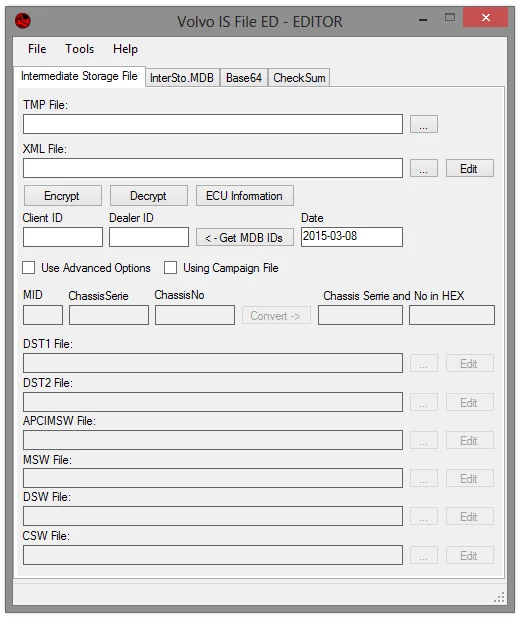 INTERMEDIATE STORAGE FILE ENCRYPTOR/DECRYPTOR (EDITOR) V0.3.2+all Flash 7.7GB+Tutorials for 111