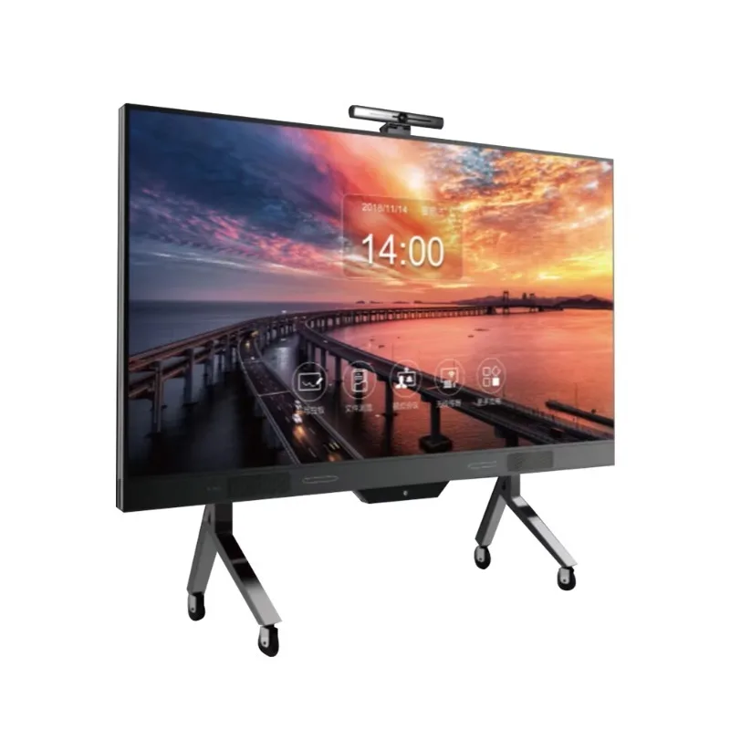138 Inch Windows System Durable Touch All in One Cob Touchable Led Tv Wall Display Screen for Smart Video Conference