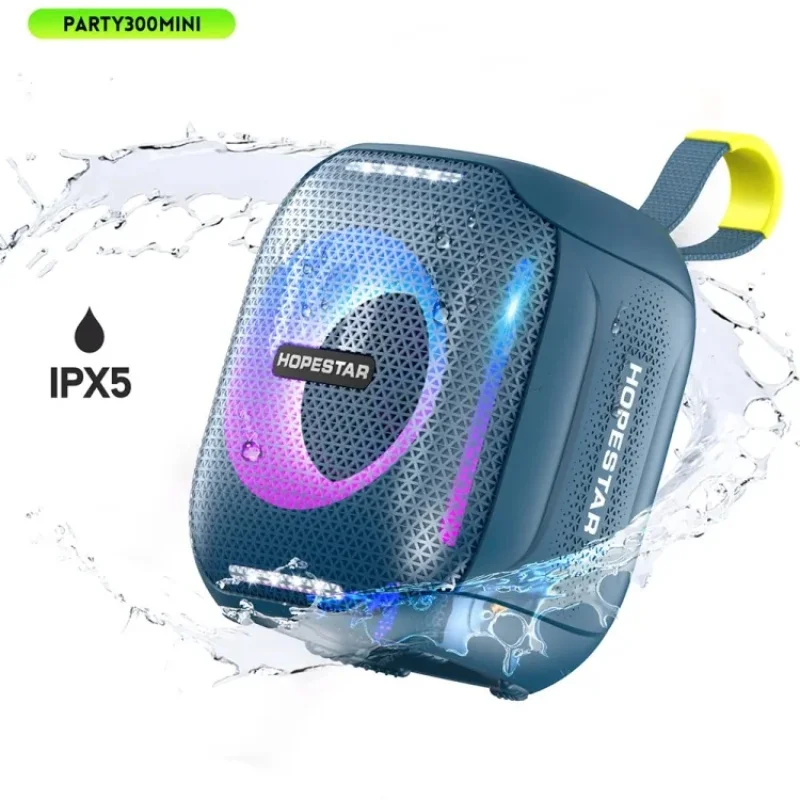 HOPESTAR IPX5 Waterproof Riding Speaker FM Portable Subwoofer Wireless Caixa De Som Bluetooth Speaker Stereo Camping Sound Box