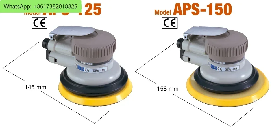 

APS-125 APS-150 Пневматическая шлифовальная машина Шлифовальная машина