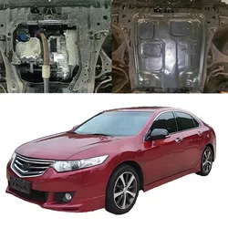 Car Accessories Black Under Engine Guard Mudguard Board Splash Shield Mud Fender Plate Panel For Honda SPIRIOR Acura TSX 2009-