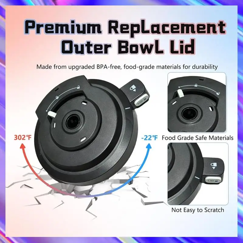 【offare-esclusivo】per-il-coperchio-della-ciotola-esterno-compatibile-con-la-serie-ninja-nc700-nc701-con-kit-di-palette-dell'anello-di-tenuta-sostituzione-della-macchina-per-il-gelato