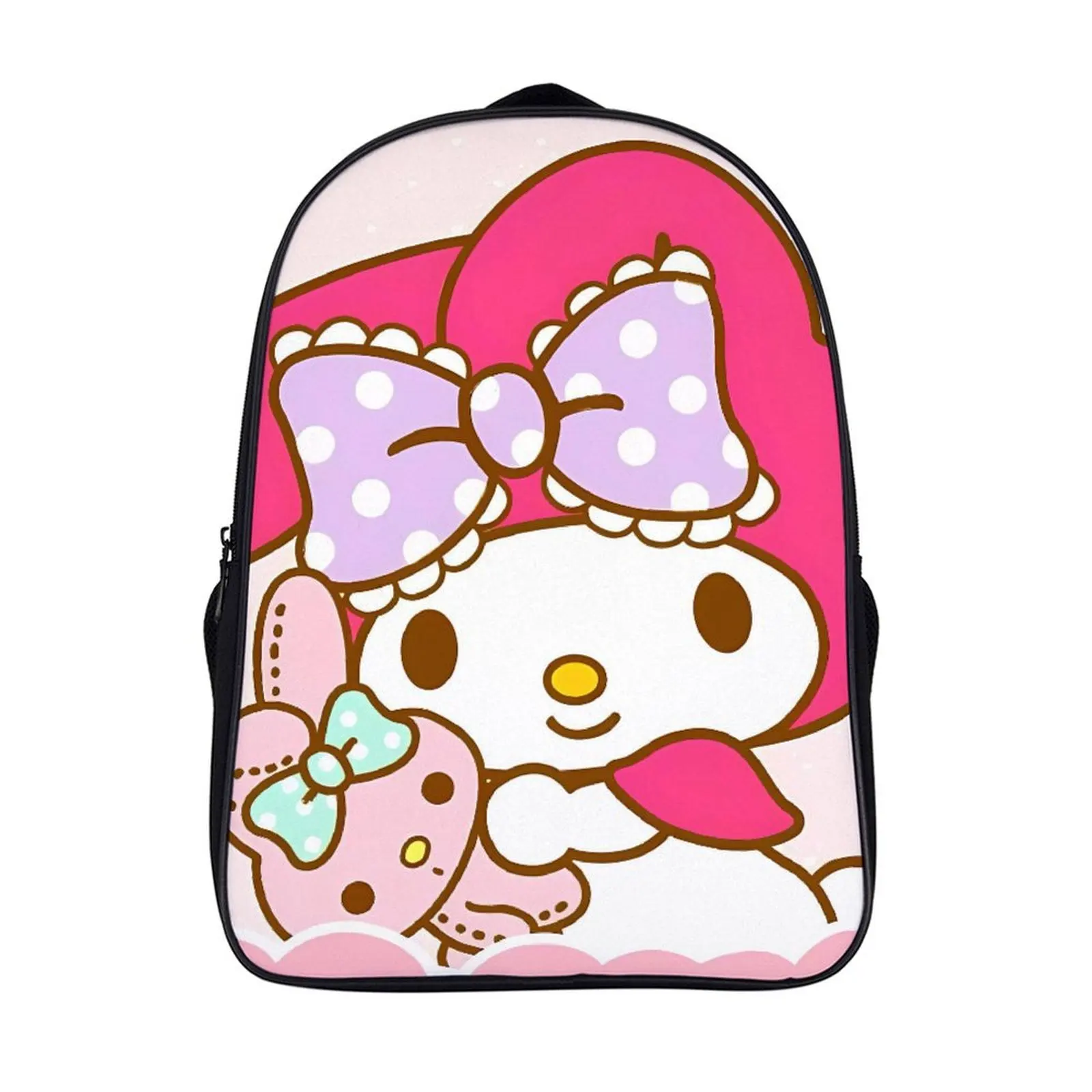 

Cartoon Sanrio Melody Fashion Student's Backpack School Bag 16 Inch 2 Compartment Backpack Student Schoolbag