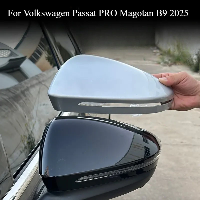 

For Volkswagen Passat PRO Magotan B9 2025 Mirror Housing Cover - Replacement Mirror Caps Shells (Pair) - OEM Fit Upgrade