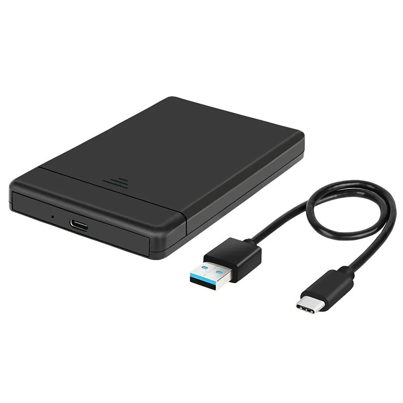 UTHAI 2.5 inch Portable Hard Drive Box USB 3.1 Type C Serial Port SATA Notebook Solid State Drive Box Without Screws