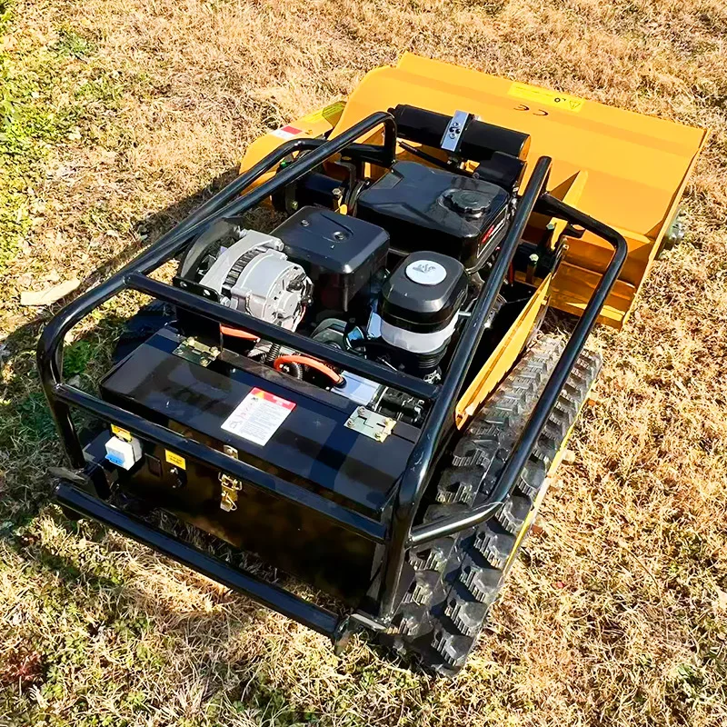 Customized Remote Mower Robot Grass Cutter Zero Turn Self-Propelled EURO V Emission Standards Lawn Care Technology