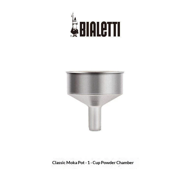 Bialetti Moka Pot Funnel Stainless Steel Coffee Powder Filter Funnel Replacement Coffee Maker Accessory For Home Kitchen Use