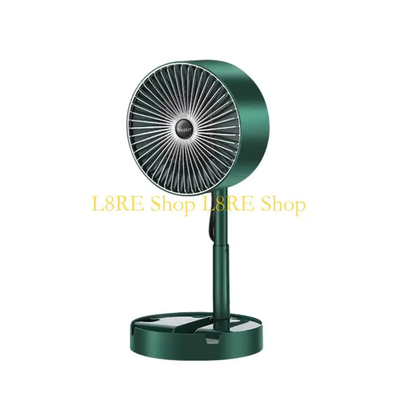 Calentador ventilador eléctrico l8re telescópico portátil calentador plegable calefacción rápida salón oficina pequeño