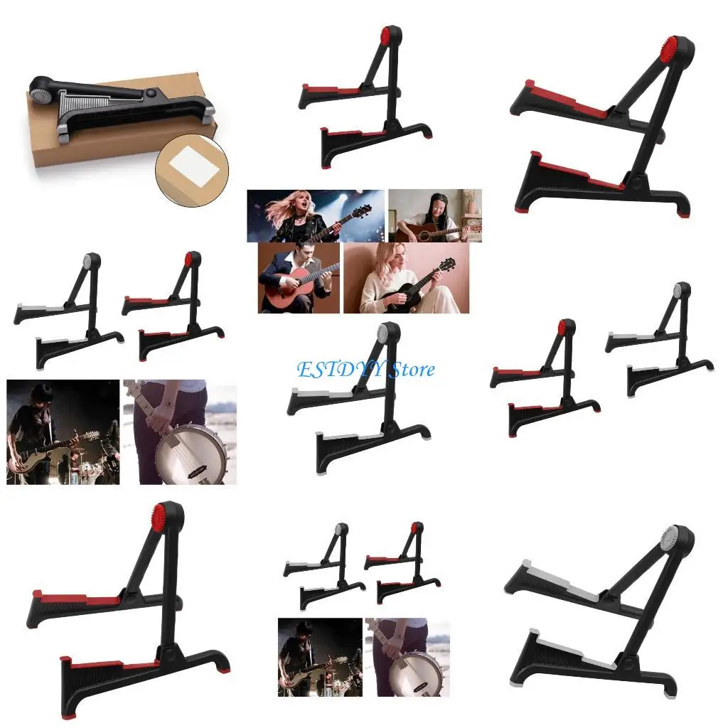 

G6DE Universals Guitar Stand String Instrument Holder Adjustable Guitar Stand