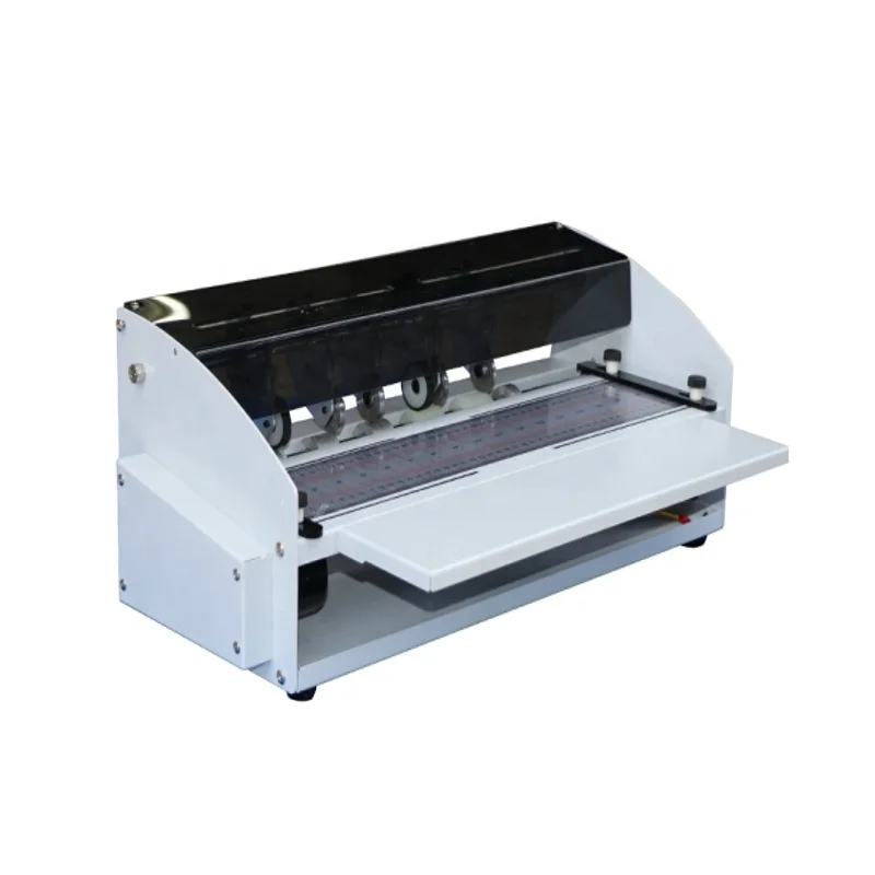 WD-H500 Desktop 460mm Electric Paper Creasing Perforating And Cutting Machine