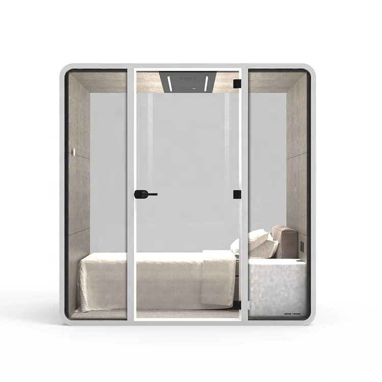 Best Selling Simple Style Easy Assembly Customizable Phone Booth Soundproof Cabin Sleeping Office Pod
