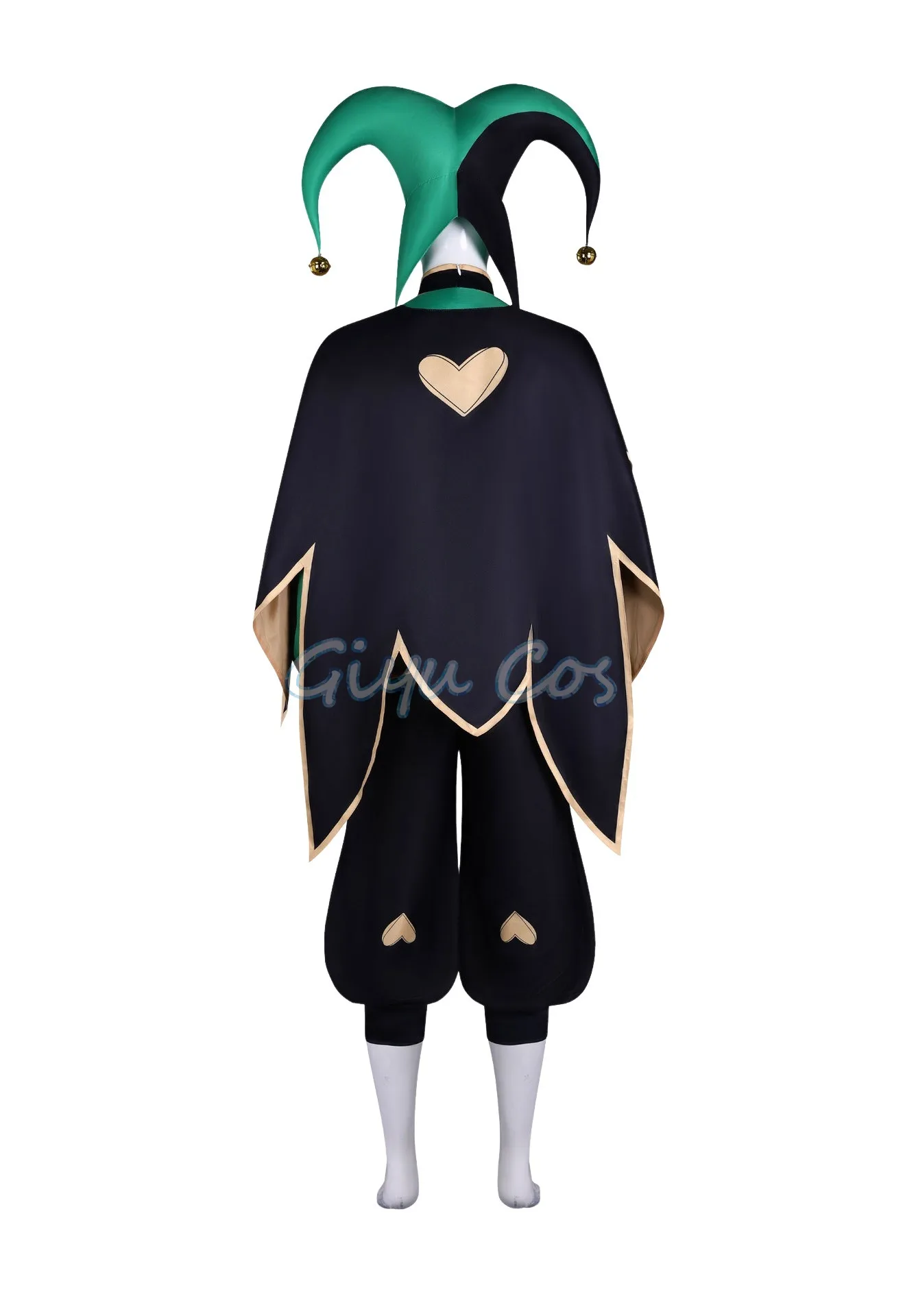The Freak Circus Harlequin Pierrot Jester Cosplay Costume Full Set Carnival Uniform Halloween Party Masquerade Women Game - Image 3