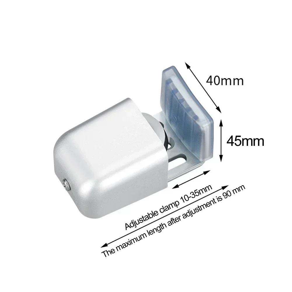 

For Automatic Doors Wall Mount Roller Adjustable Door Guide Home Improvement No Door Grooves Needed No Floor Drilling