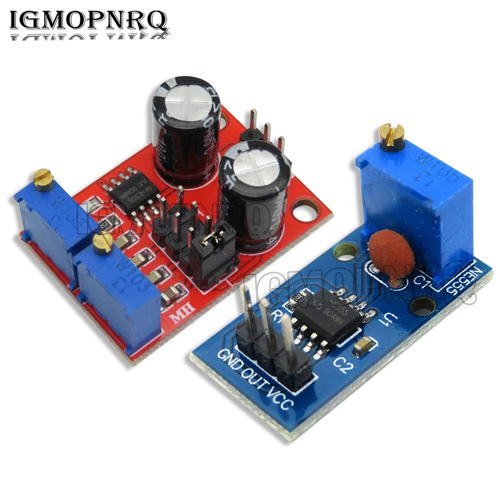 NE555 pulse frequency duty cycle adjustable module 5V-12V square/rectangular wave signal generator stepping motor driver