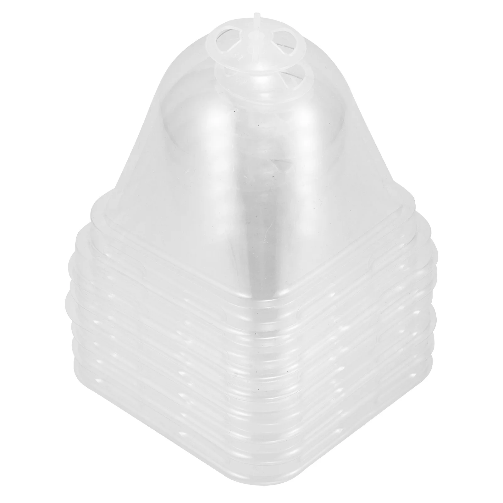 

6 Pcs Planting Cover Gardening Protection Covers Greenhouse Cloche Pot Protector Plants for with Cloches