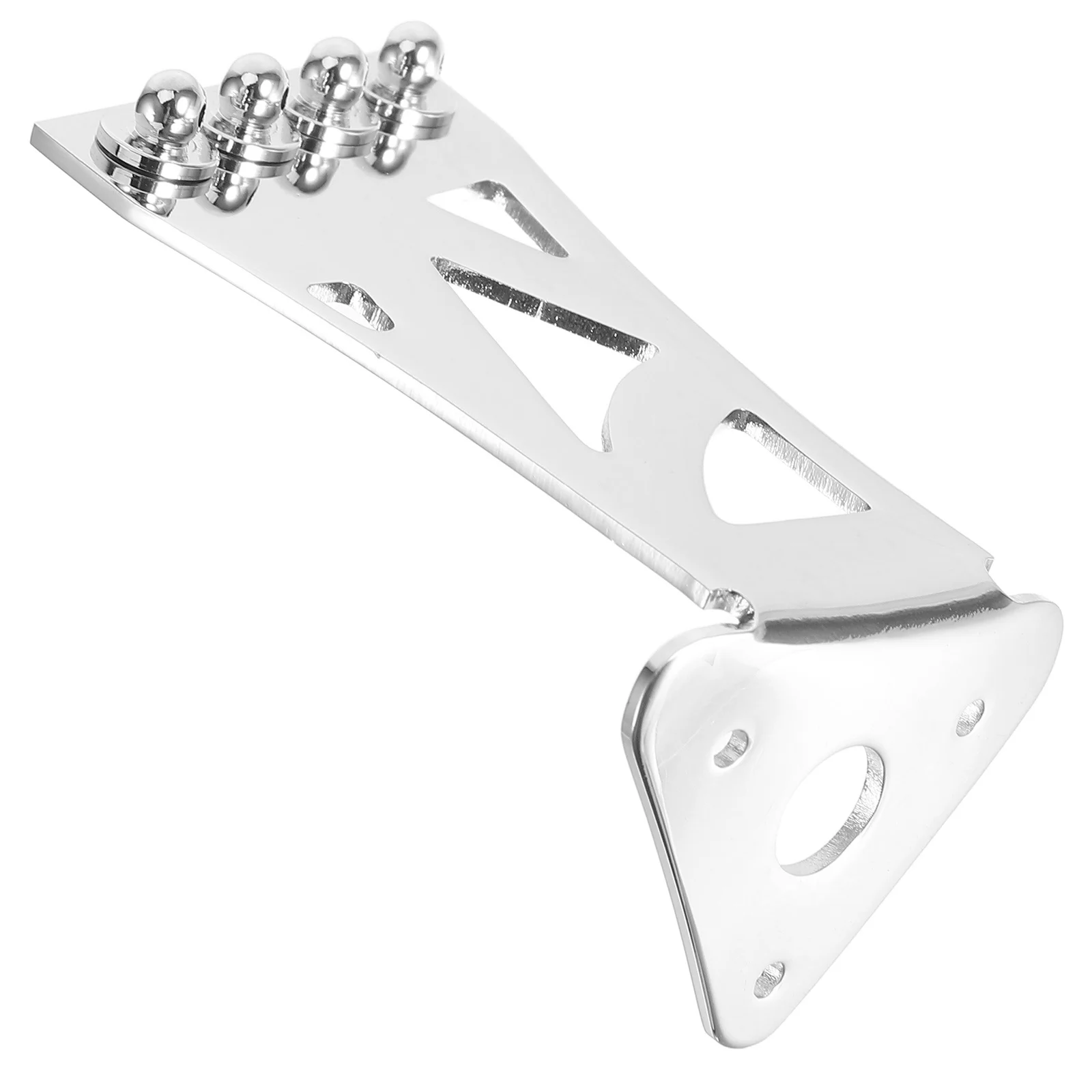 

4 String Banjo Tailpiece Metal For Guitar Durable Tuning Stability Replacement Part Banjo Accessories Instrument Parts
