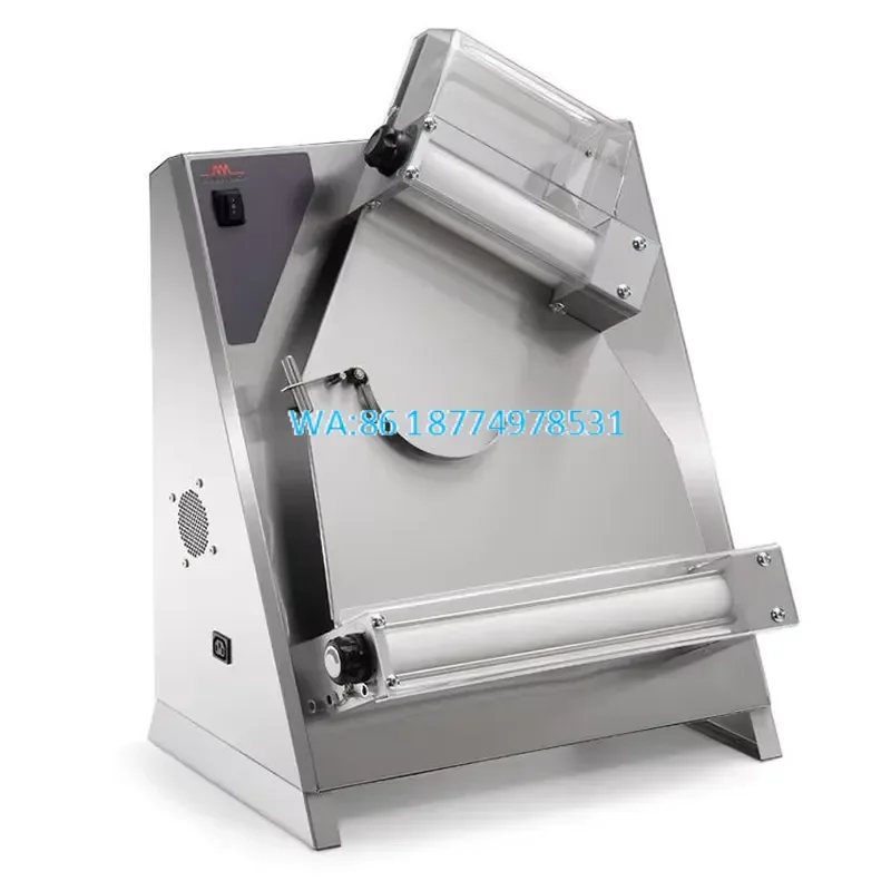 Wmwmnu Commercial Automatic Dough Spreader New Condition for Small Dough Sheeter for Baking Bread Pizza Bakery Flour