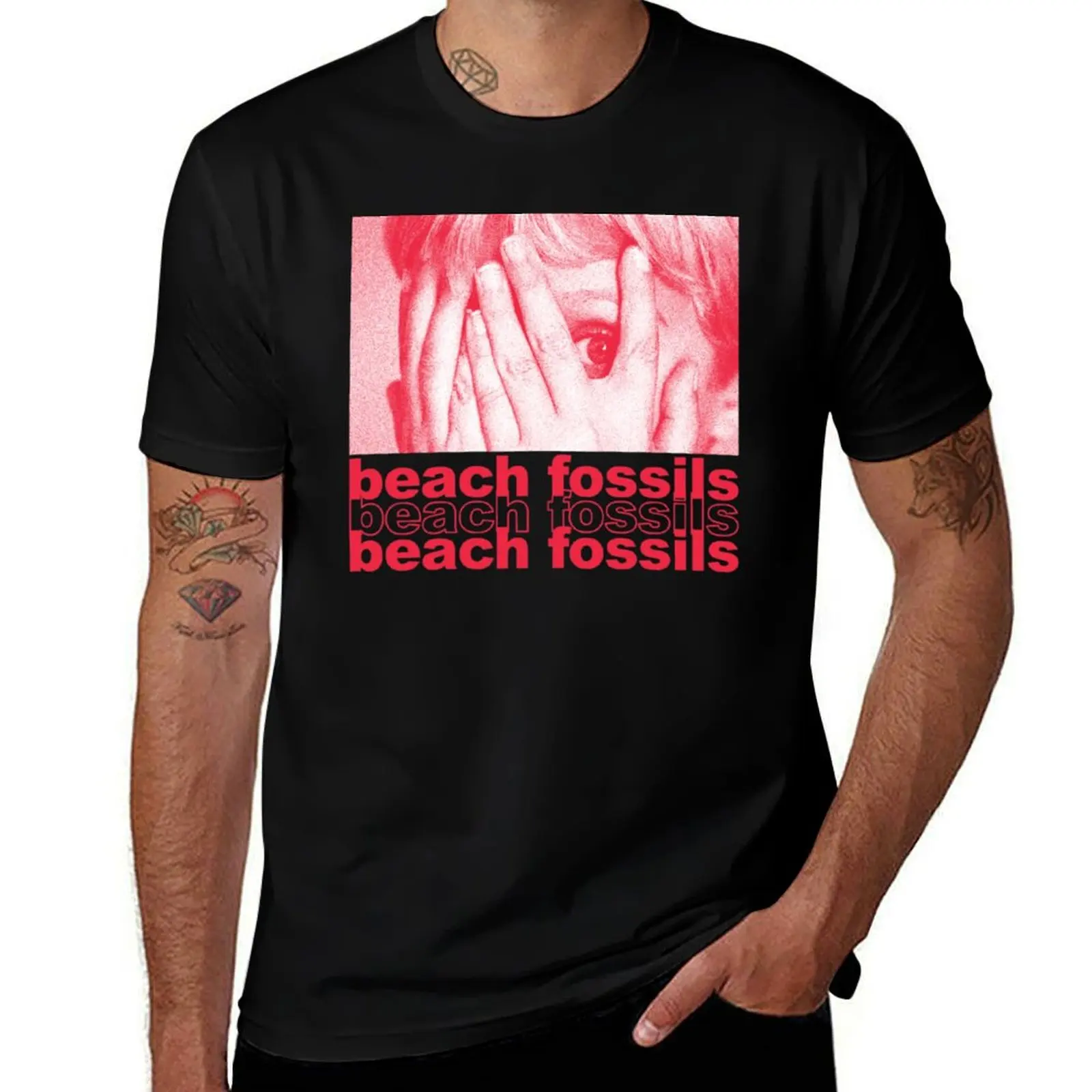 Beach fossils Surfrock T-Shirt boys whites graphic t shirts vintage t shirt men