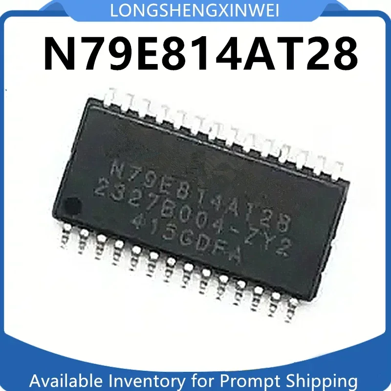 1PCS N79E814AT28 N79E814 TSSOP28 Microcontroller Memory Chip Ic