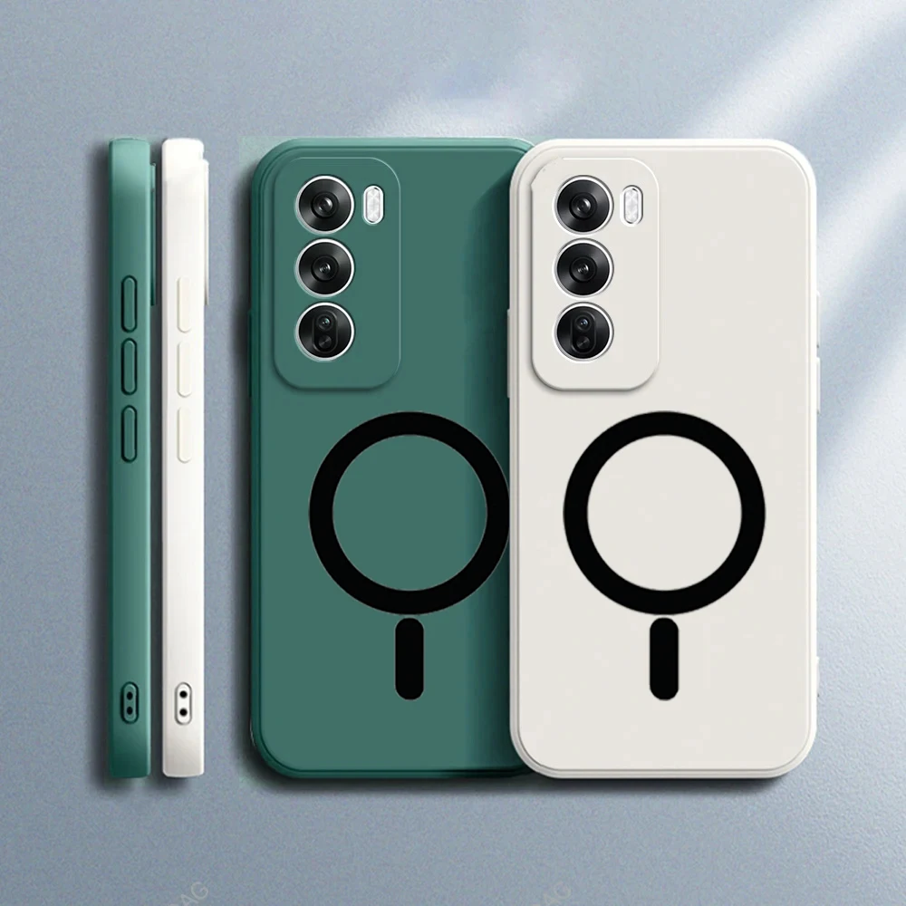 For OPPO Reno 12 5G Case Silicon Soft Dustproof For OPPO Reno 12 Pro 5G 11 10 8T 7Z 8Z 6 5 4 Cover circles Pattern