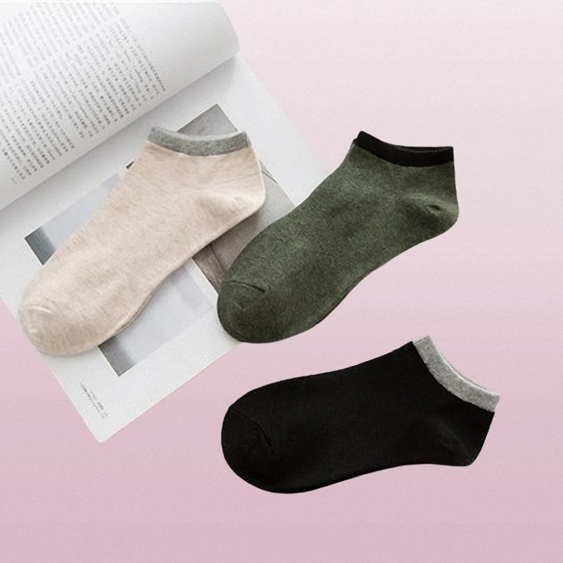 Chaussettes de dehors Confortables et Respirantes en Coton pour Homme, Nouvelle Mode 5/10, Haute Qualité, 2024 Paires