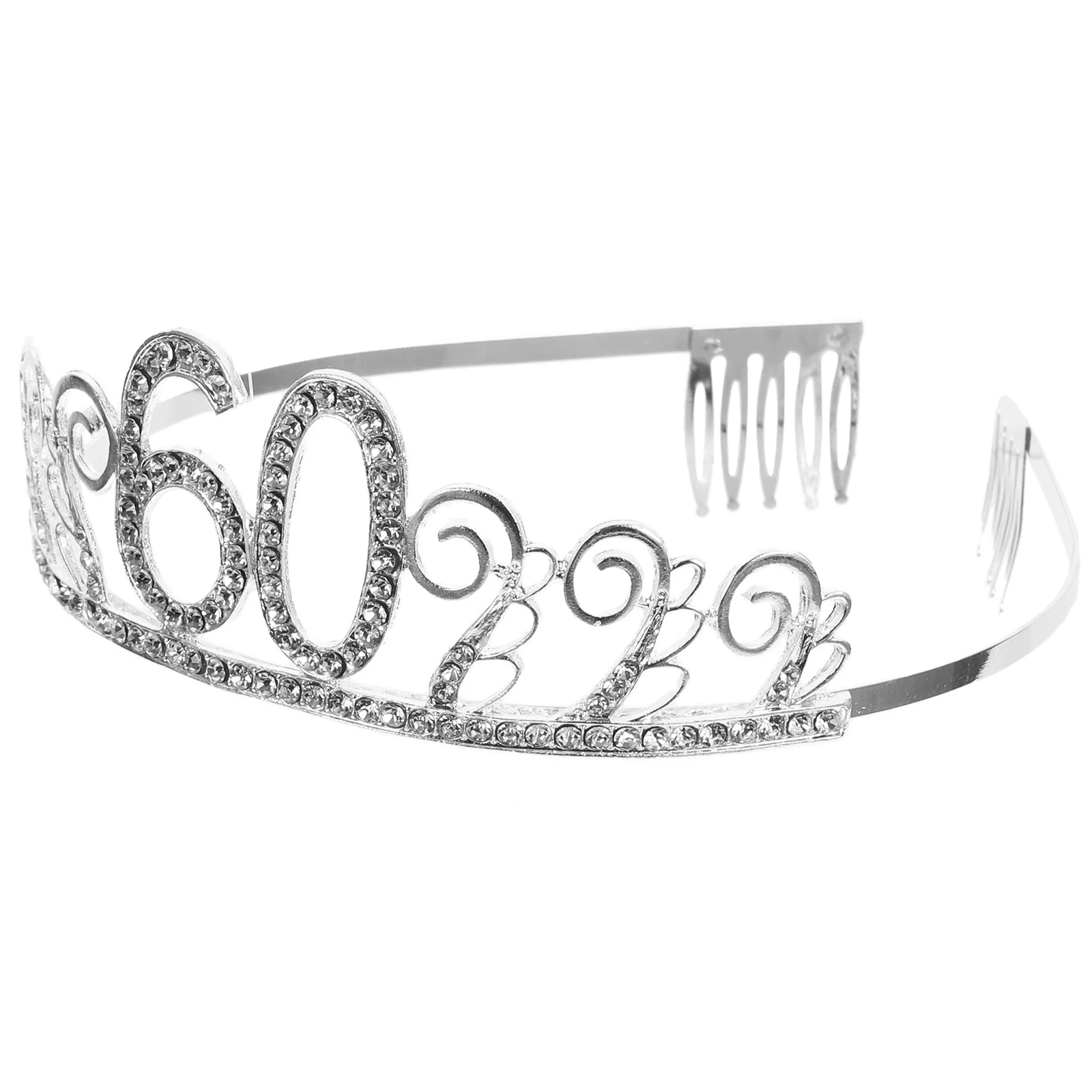 

Crown Comb Birthday Decoration for Women Combs Headbands Girls Tiara Lattice Women's