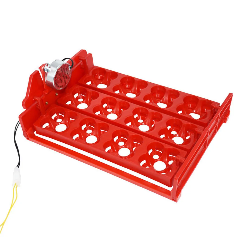 12 Eggs/48 Birds Eggs Incubator Turn Eggs Tray 220V / 110V / 12V Motor Chicken Bird Hatching Equipment DIY Incubator Accessories