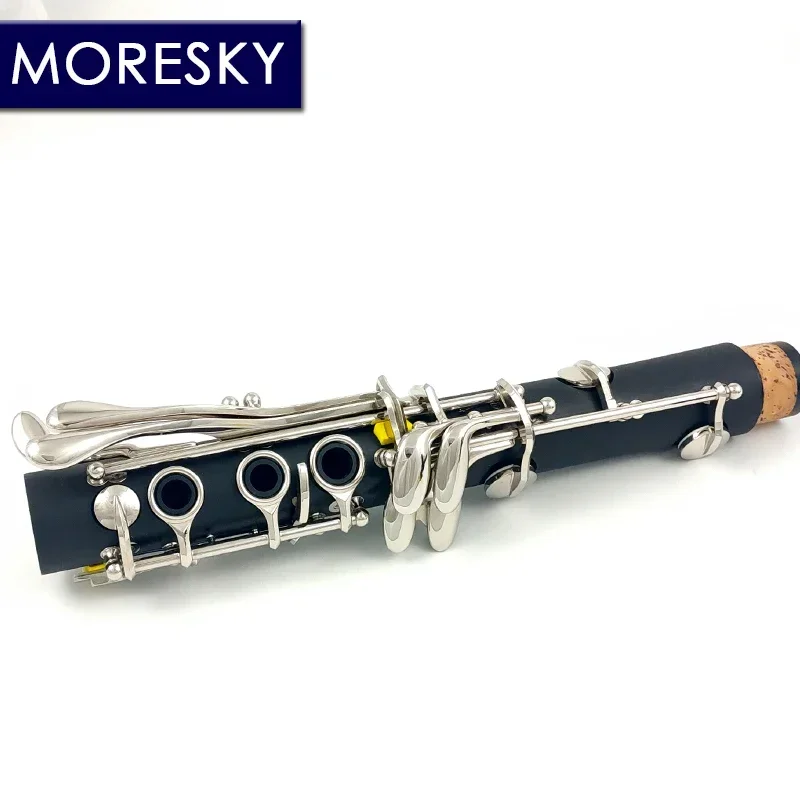 MORESKY Clarinet Ebonite/Hard Rubber 17 Keys Woodwind Instrument E126 (OEM)