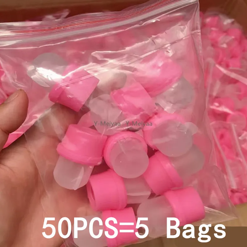 السائبة حزمة مسمار الفن نقع قبالة قبعات 5/10/20/100 قطعة UV جل مزيل طلاء الأظافر يلتف مانيكير الأنظف ديجريسير أداة للاستخدام المهني #2