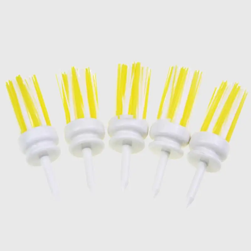 Long Golf Tees para a prática, Golfing Tee Brush, Tees profissionais, Golf Ball Studs, Driver Tees Low Resistant Friction