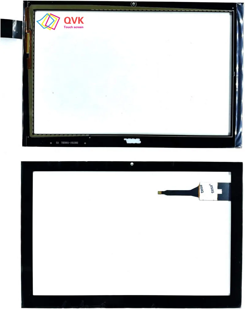 Czarny biały 10,1 cala dla tabletu Acer Iconia One 10 B3-A40 A7001 pojemnościowy ekran dotykowy czujnik digitalizatora PB101JG3179-R4