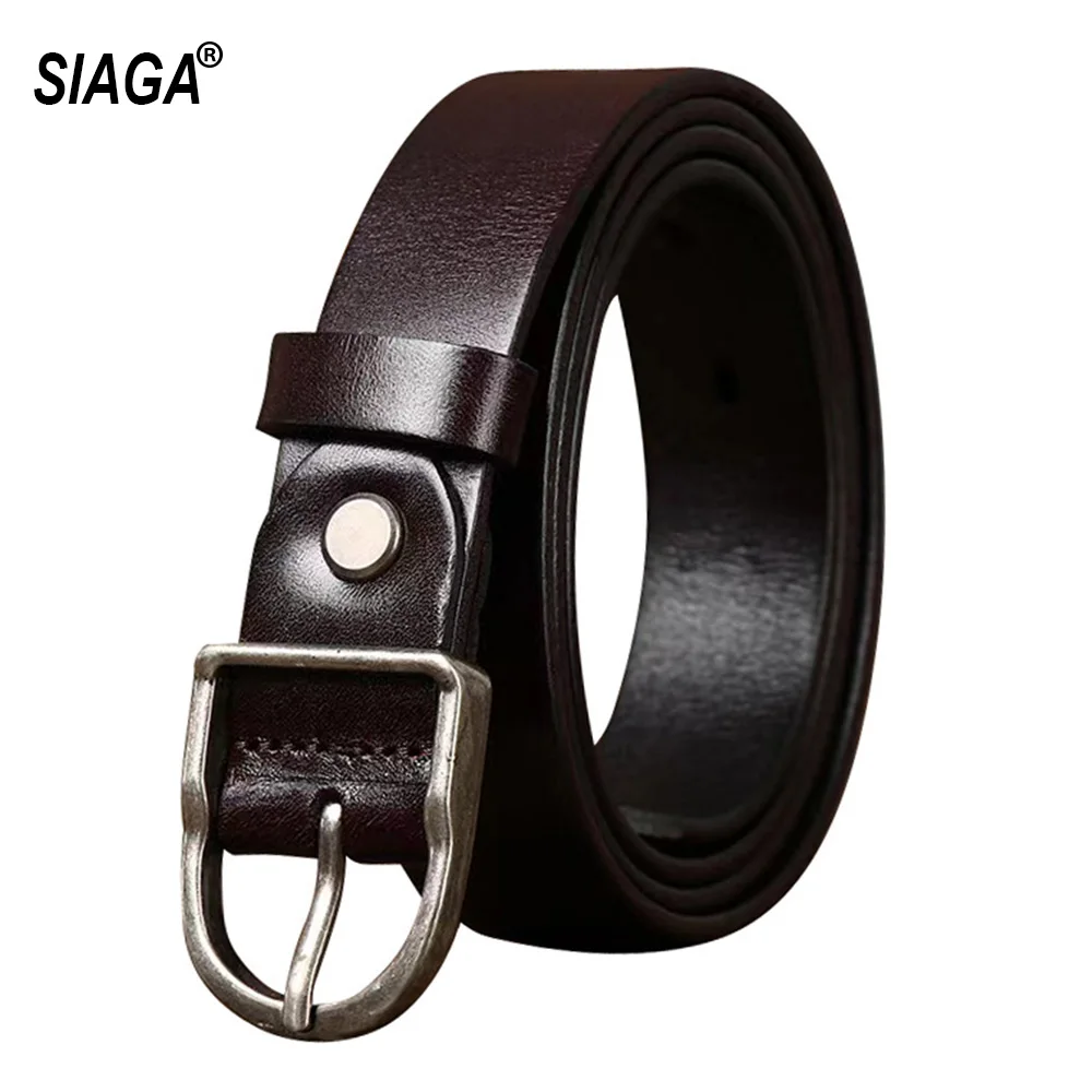 

Top Level Quality 100% Solid Pure Cow Leather Belts for Women 2.8cm Wide