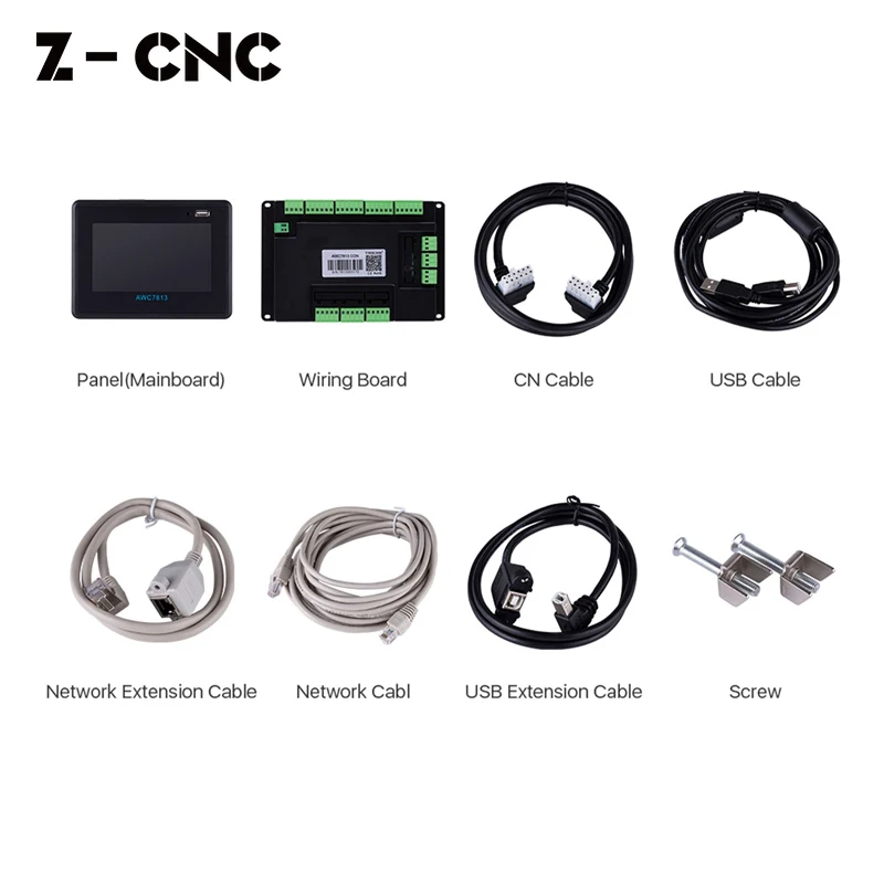 Z-CNC Trocen AWC7813 AWC7824 AWC7846 Co2 sterownik laserowy System sterowania Dsp Diy sterowania laserem zastąpić AWC608 AWC708 6442G 6445G