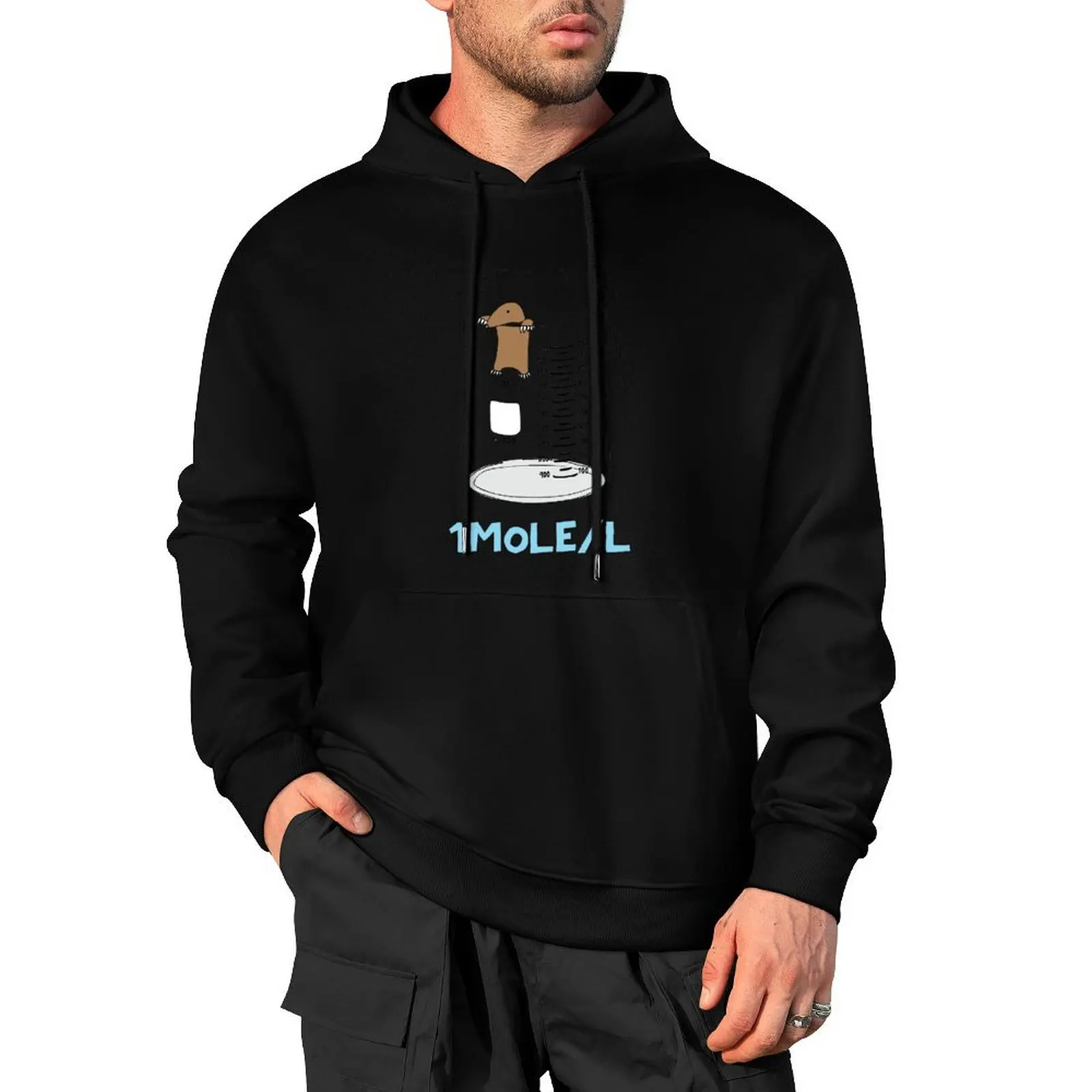 

Chemistry 1 Mole per Litre for Mole or Avogadro's Day Pullover Hoodie men's autumn clothes men wear men's coat anime hoodie