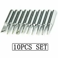 High Quality Practical Useful Soldering Iron Tip 900M-T 878D 10pcs 200°～480° 852D 900M 900M-T Series For Atten