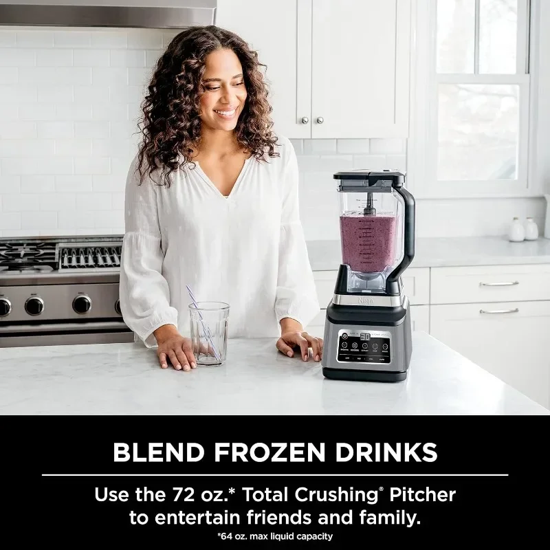 L # 1400 WP Blender, 5 Functions For Smoothies, Chopping, Dough & More