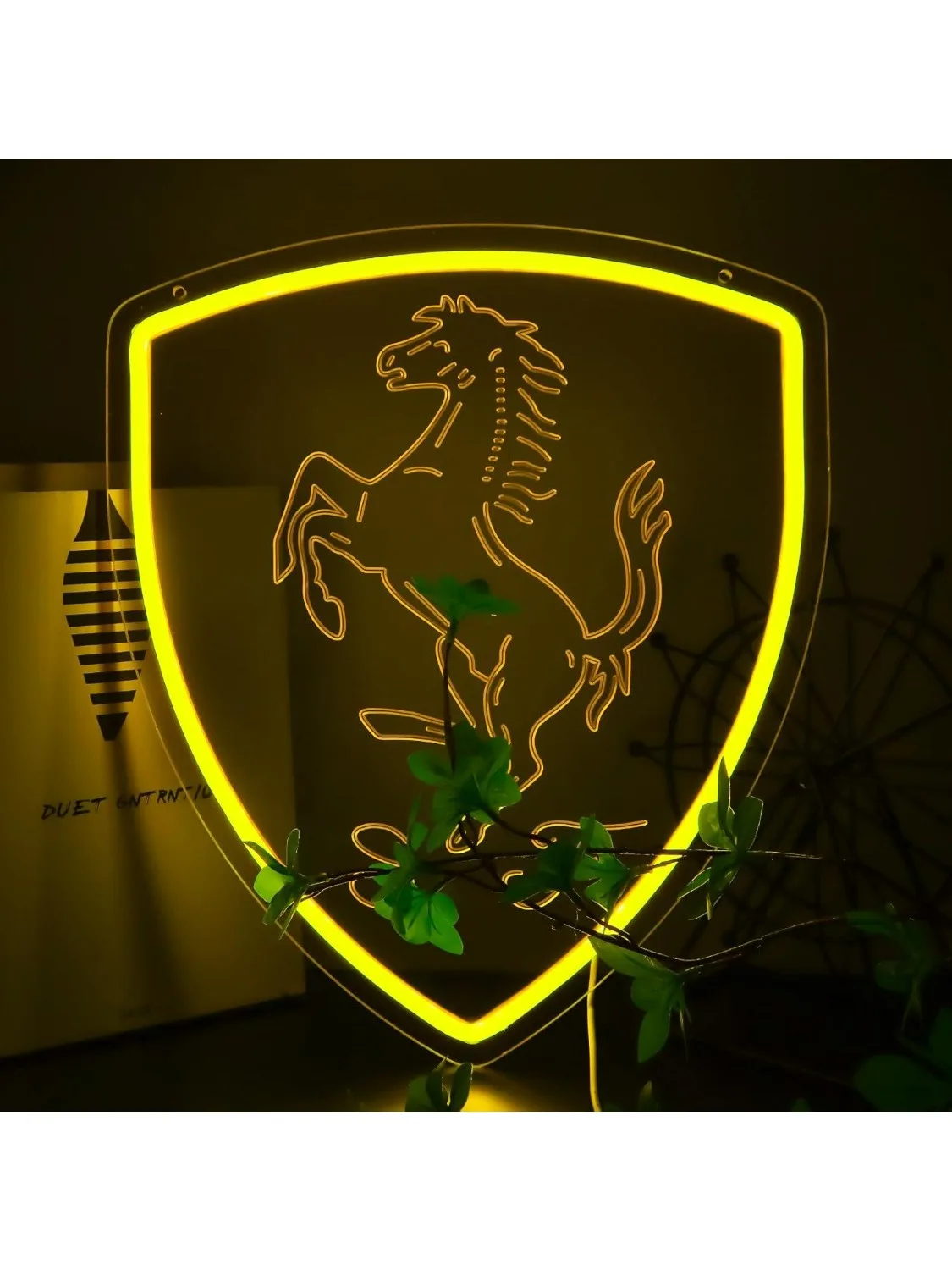 Raceauto Neonbord USB Dimbare Neonverlichting voor Huis Kantoor Bar Café Garage Decoratie Verjaardag Feest Cadeau Kunst Wanddecoratie Cadeau - afbeelding 2
