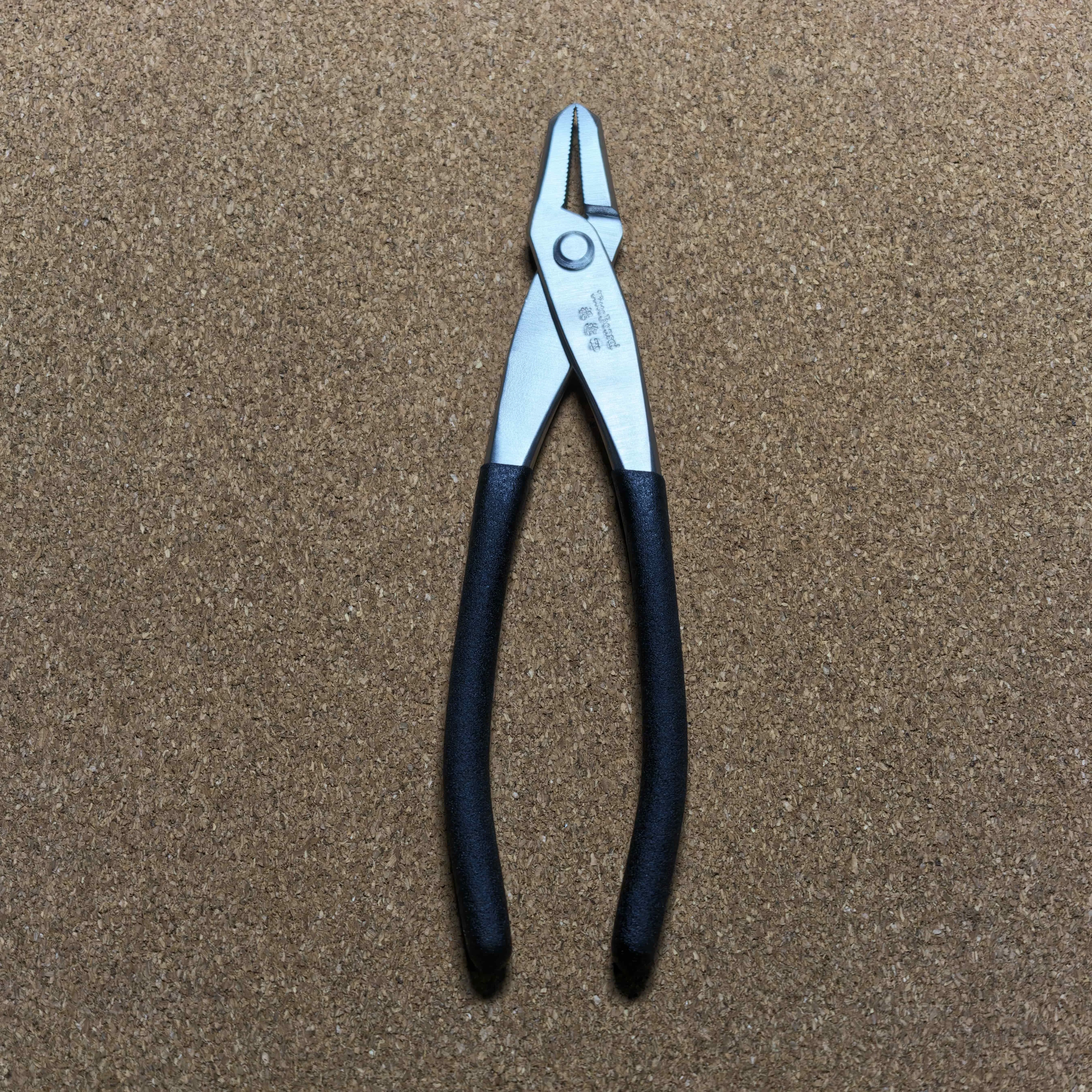 Outil de bonsaï Titto de qualité supérieure, pince Jin 210 mm en acier inoxydable avec poignée souple