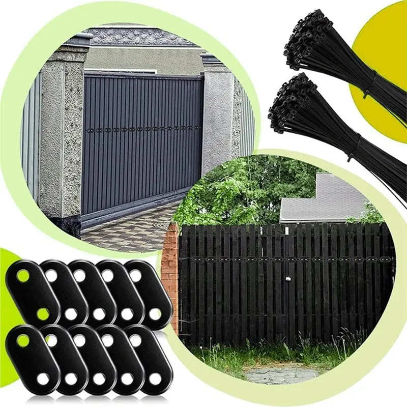 AB41-Easy Installation Privacy Clips Mounting Clips Kit 33 X 17 X 4Mm Mounting Clips Comprehensive Kit Stable And Reliable
