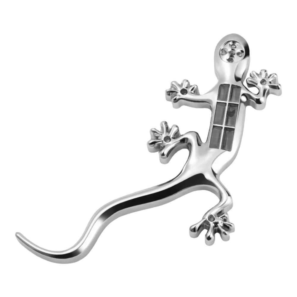 ABS Material Warning Signal Light Bright Light Waterproof Led Car Lamp Safety Decorative Sticker Gecko Sticker Car Exterior