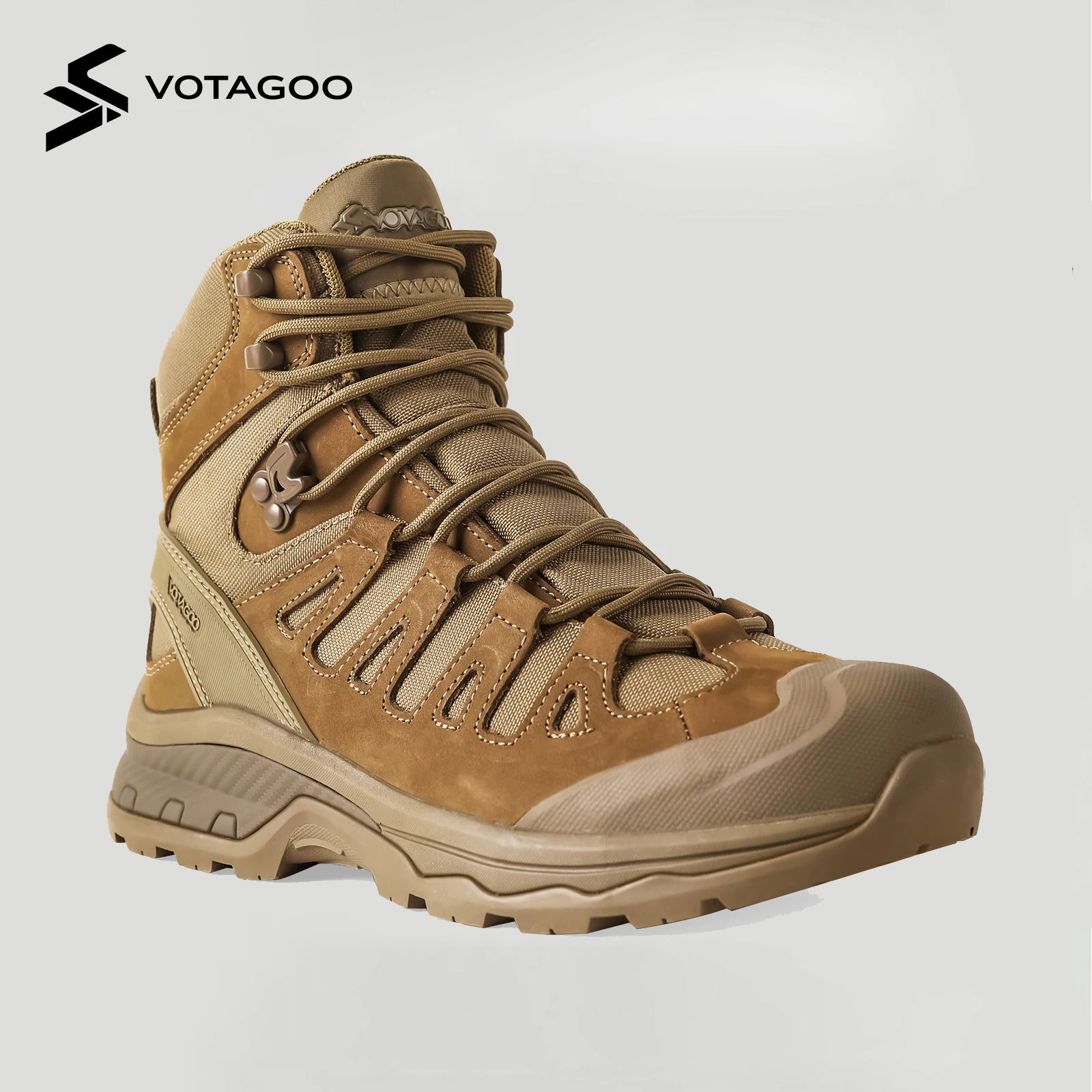 VOTAGOO 4D Explore Professional Outdoor Hiking Shoes Mountain-Grade Stability Combined with Flexibility Work Boots Waterproof