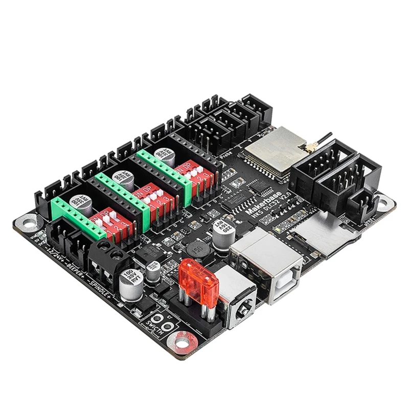 MKS DLC32 V2.0 contrôleur hors ligne carte mère 32bits ESP32 WIFI GRBL TFT écran tactile pour Machine de gravure laser de bureau